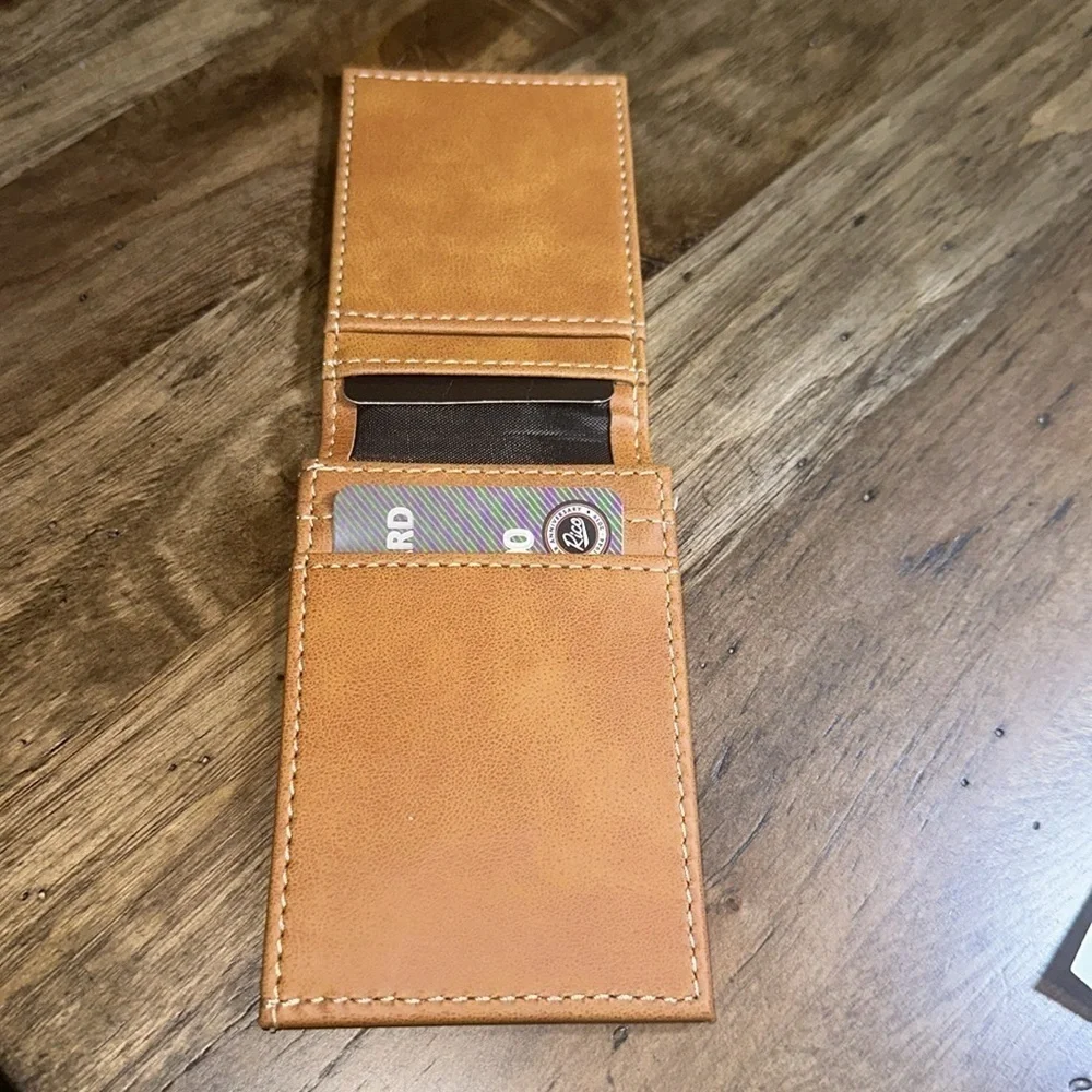 NWT University of TN Volunteers Vols Mens Wallet Folding Credit Card/DL Slot